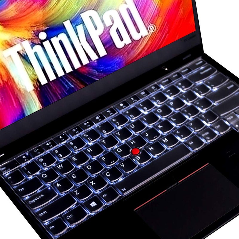 MUBUY-GOL Keyboard Cover for Lenovo ThinkPad 14" E14 Gen 4 3 2 1, Thinkpad E480 E485 E490 E475 E470 E470c, ThinkPad T460(s) T470(s) T480(s) T490/S T495(S), ThinkPad L390 L460 L470 L480, Thinkpad A475 A485-TPU - Image 1